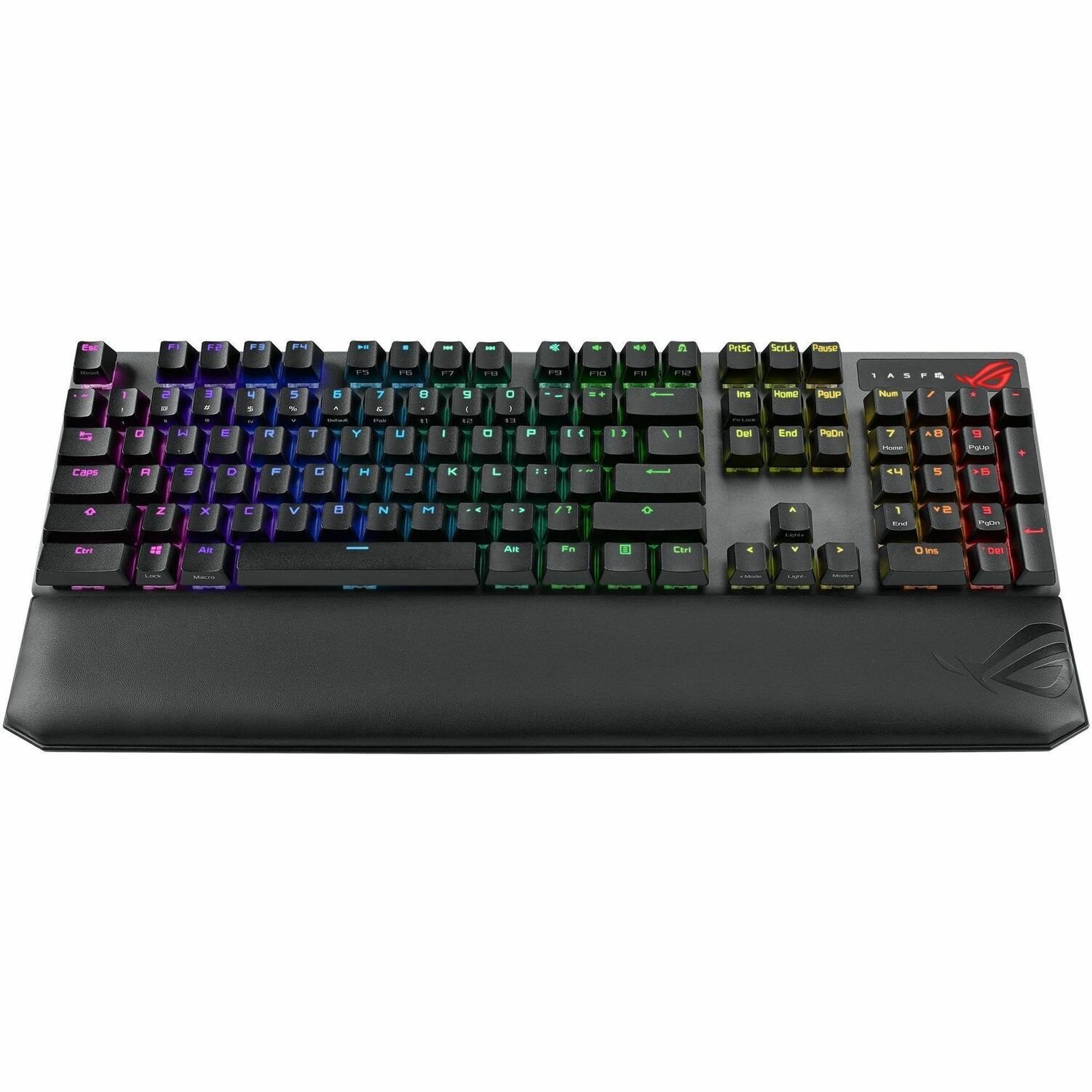 Asus ROG Strix Scope NX Wireless Deluxe Gaming Keyboard - Wired/Wireless Connectivity - USB 2.0 Interface - RGB LED