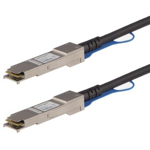 StarTech.com 3m QSFP+ to QSFP+ Direct Attach Cable for Juniper QFX-QSFP-DAC-3M 40GbE QSFP+ Copper DAC 40Gbps Passive Twinax