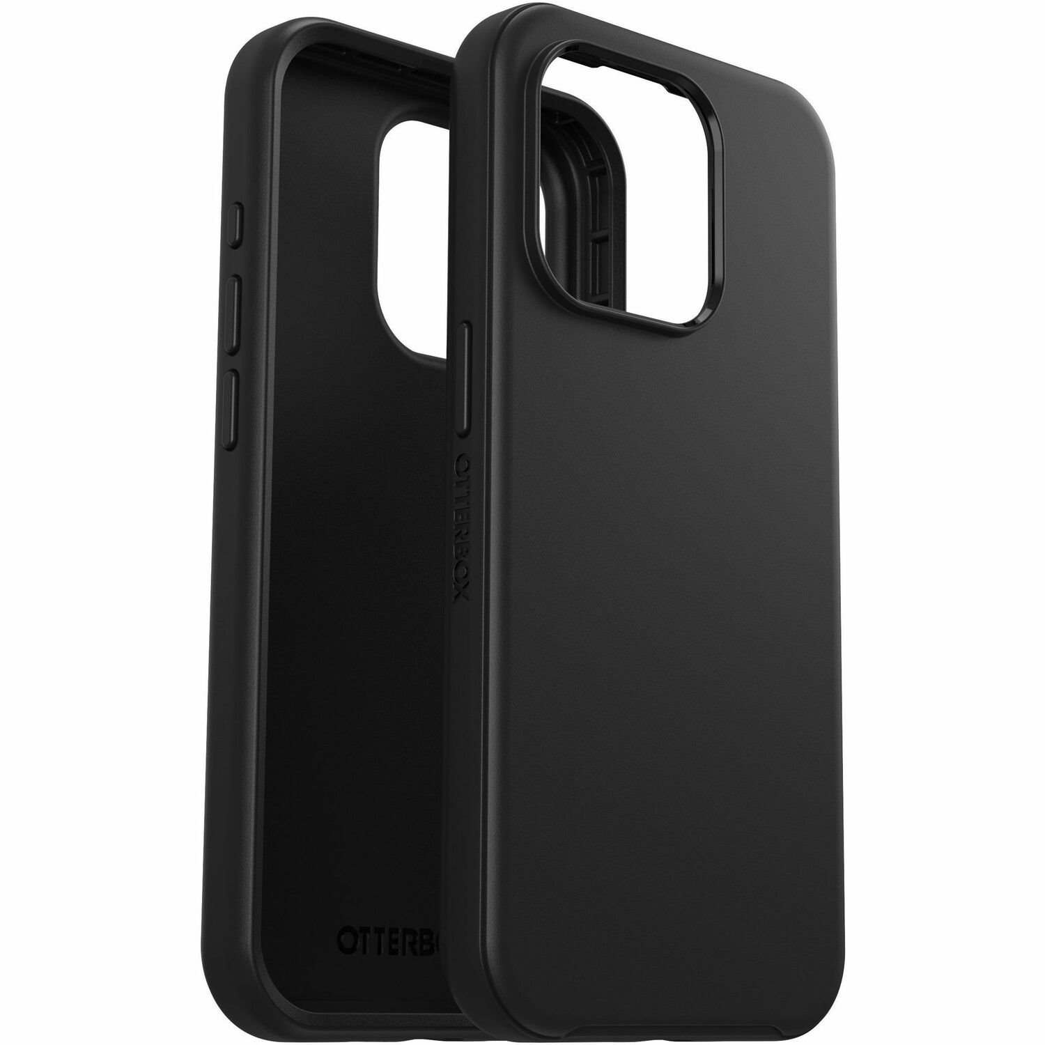 OtterBox Symmetry Case for Apple iPhone 15 Pro Smartphone - Black - Retail