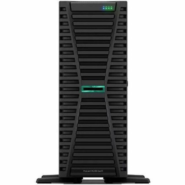 HPE ProLiant ML350 G11 4U Tower Server - 1 x Intel Xeon Silver 4516Y+ 2.20 GHz - 64 GB RAM - 1.92 TB SSD - (2 x 960GB) SSD Configuration - 12Gb/s SAS, Serial ATA/600 Controller