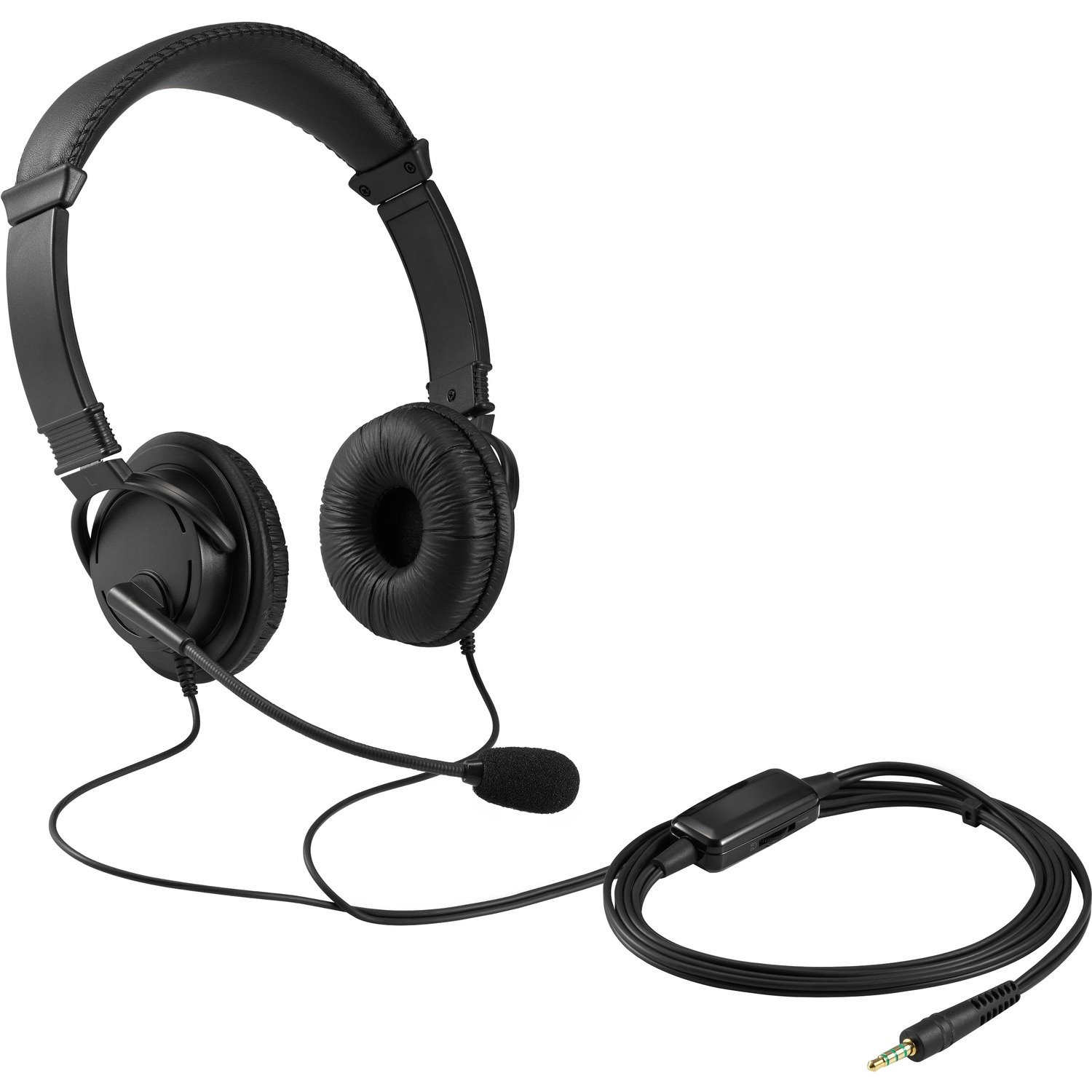 Kensington Wired Over-the-head Stereo Headset - Black