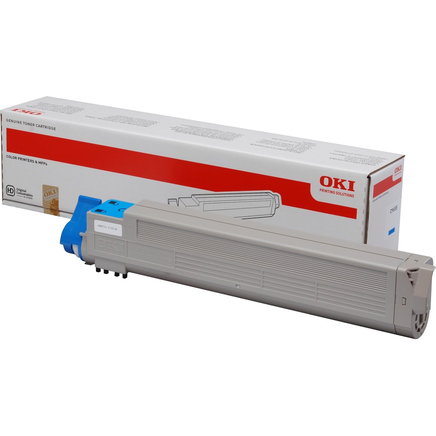 Oki Original High Yield LED Toner Cartridge - Cyan Pack