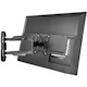 StarTech.com Full Motion TV Wall Mount for 32-55 inch VESA Display - Heavy Duty Articulating Adjustable Flat Screen TV Wall Mount Bracket