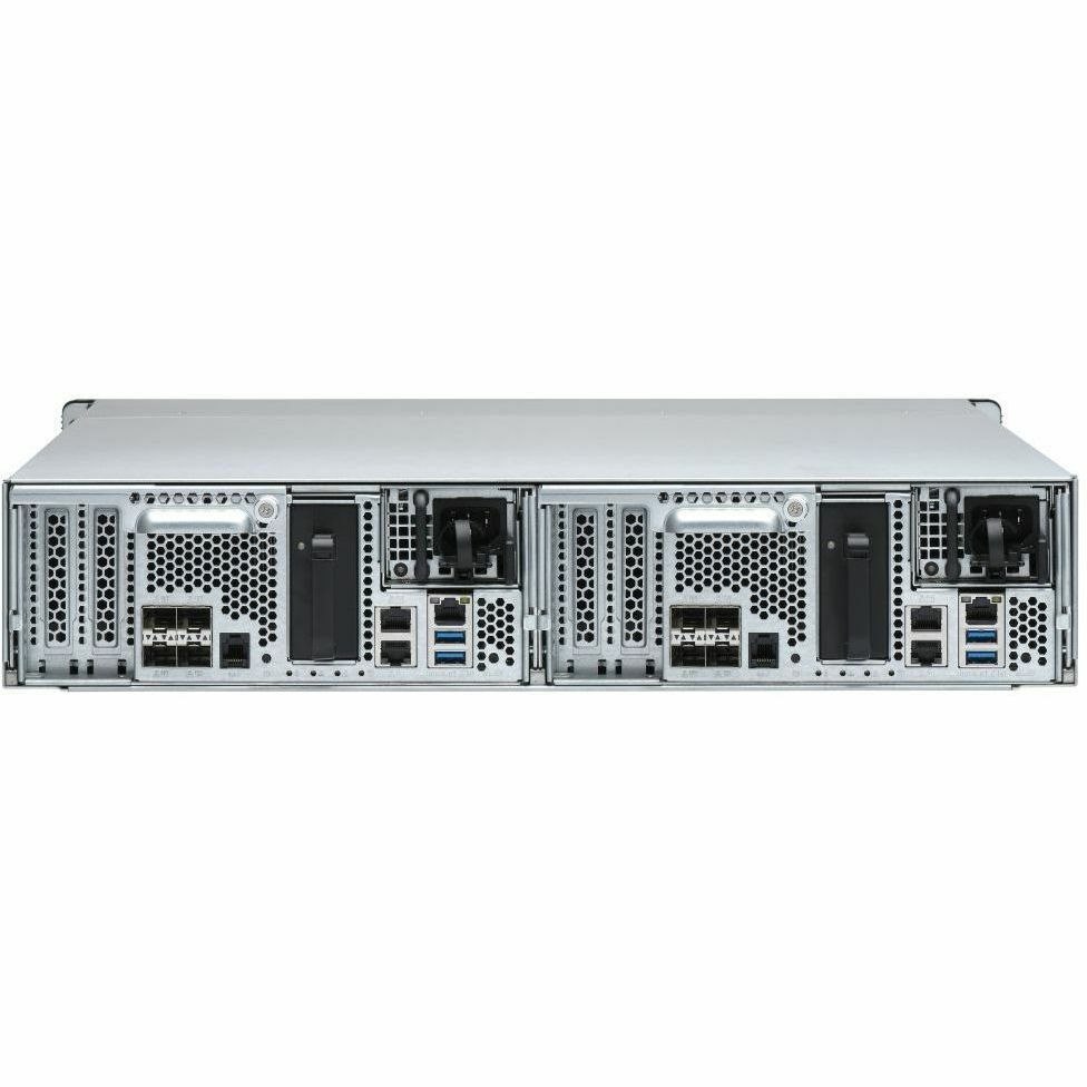 QNAP Enterprise ZFS NAS ES2486DC-2142IT-128G 24 x Total Bays SAN/NAS Storage System - 4 GB Flash Memory Capacity Xeon D-2142IT Octa-core (8 Core) 1.90 GHz - 128 GB RAM - DDR4 SDRAM - 2U Rack-mountable
