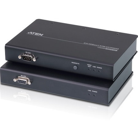 ATEN USB DVI HDBaseT 2.0 KVM Extender (1920 x 1200@100 m)-TAA Compliant