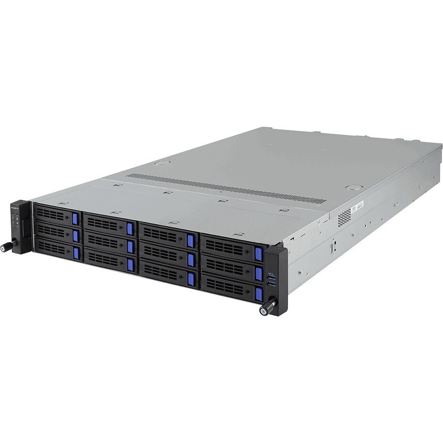 Gigabyte R282-Z93 Barebone System - 2U Rack-mountable - Socket SP3 - 2 x Processor Support