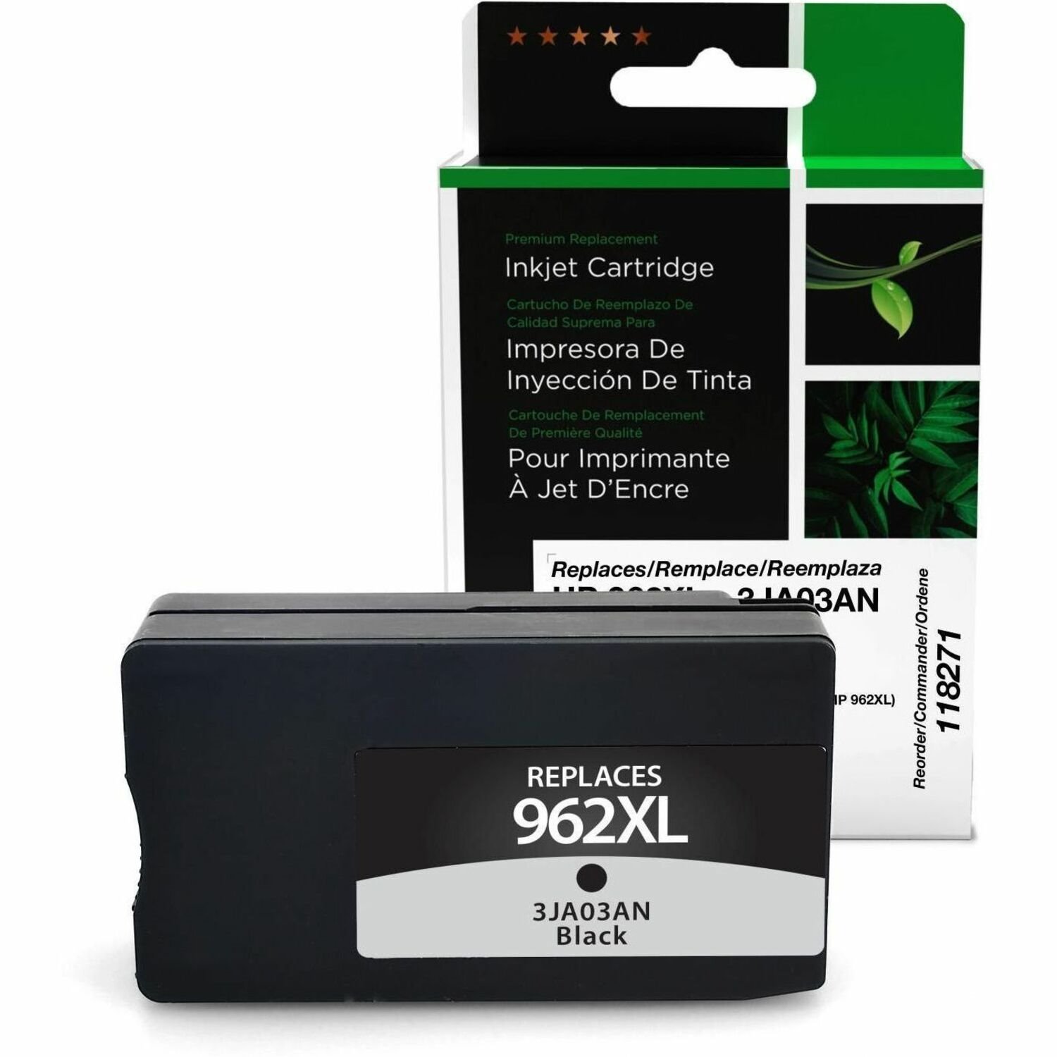 Clover Imaging Remanufactured High Yield Black Ink Cartridge for HP 962XL (3JA03AN)