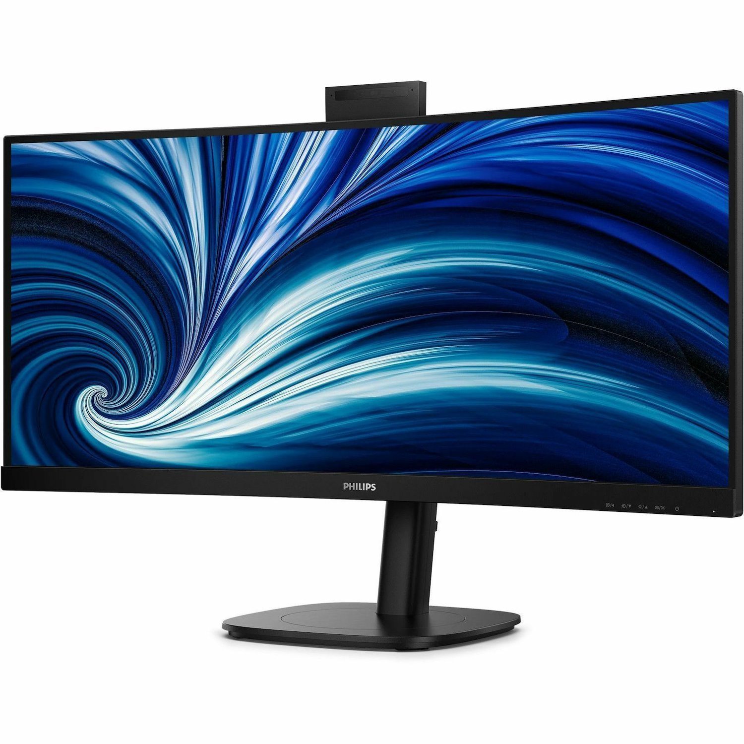 Philips B-Line 34B2U3600CH 34" Class Webcam UWQHD Curved Screen LCD Monitor - 21:9