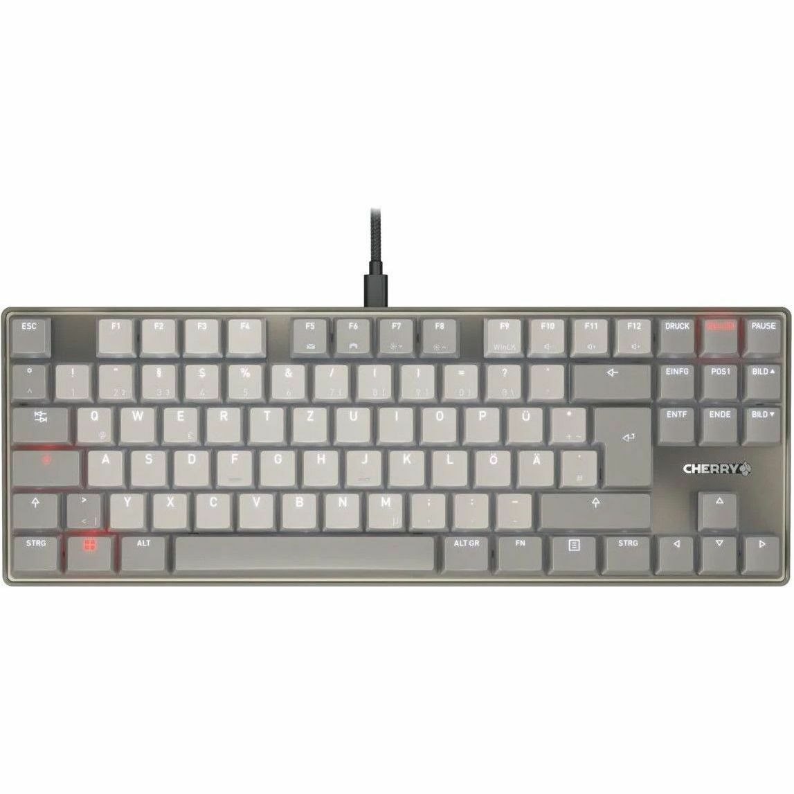CHERRY KC 500 MX LP TKL MX LP Mechanical Low-profile Keyboard in a Slim Design