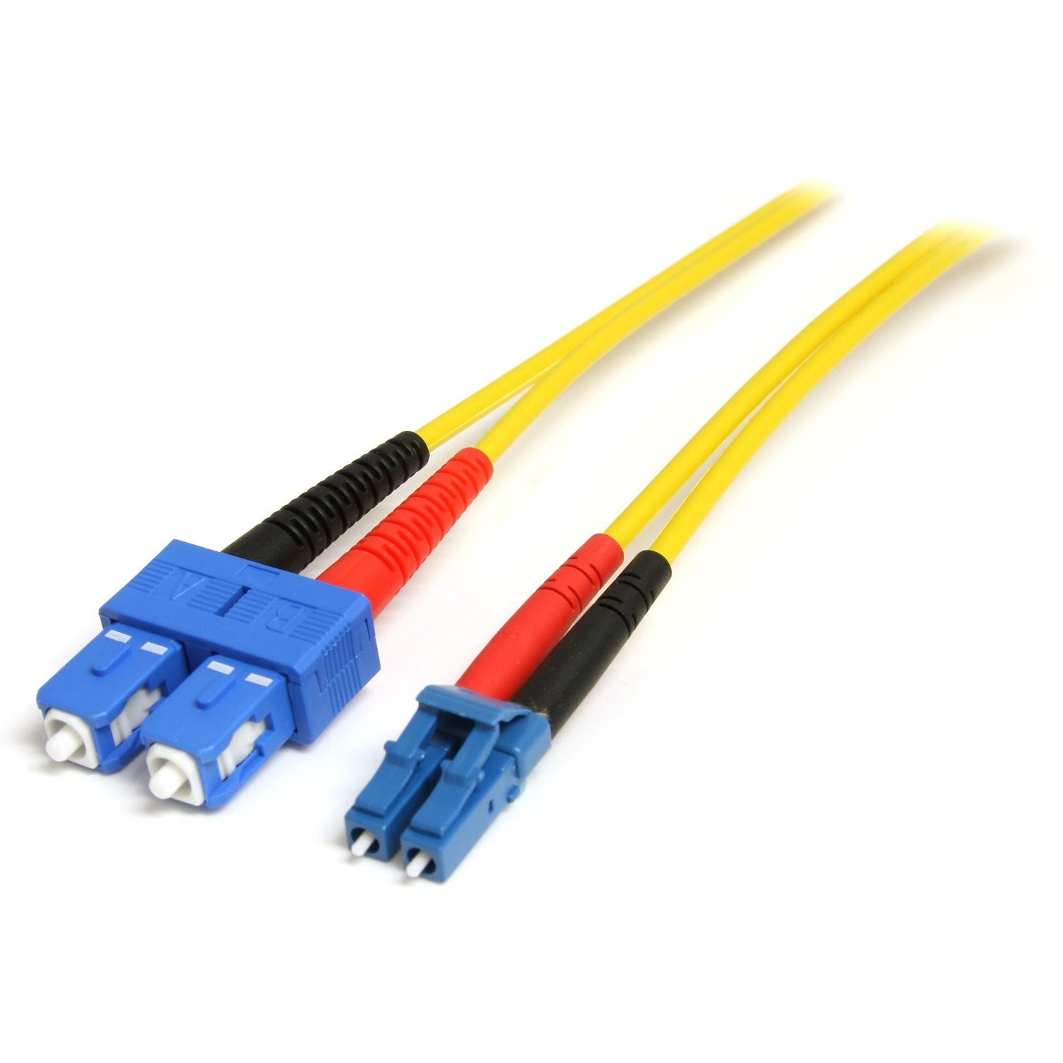 StarTech.com 1m Fiber Optic Cable - Single-Mode Duplex 9/125 LSZH Fiber Jumper Cord - LC/SC