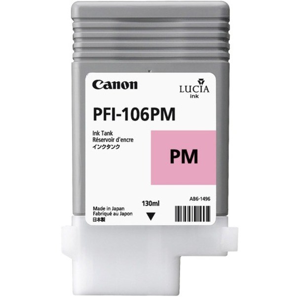 Canon PFI-106PM Original Inkjet Ink Cartridge - Photo Magenta Pack