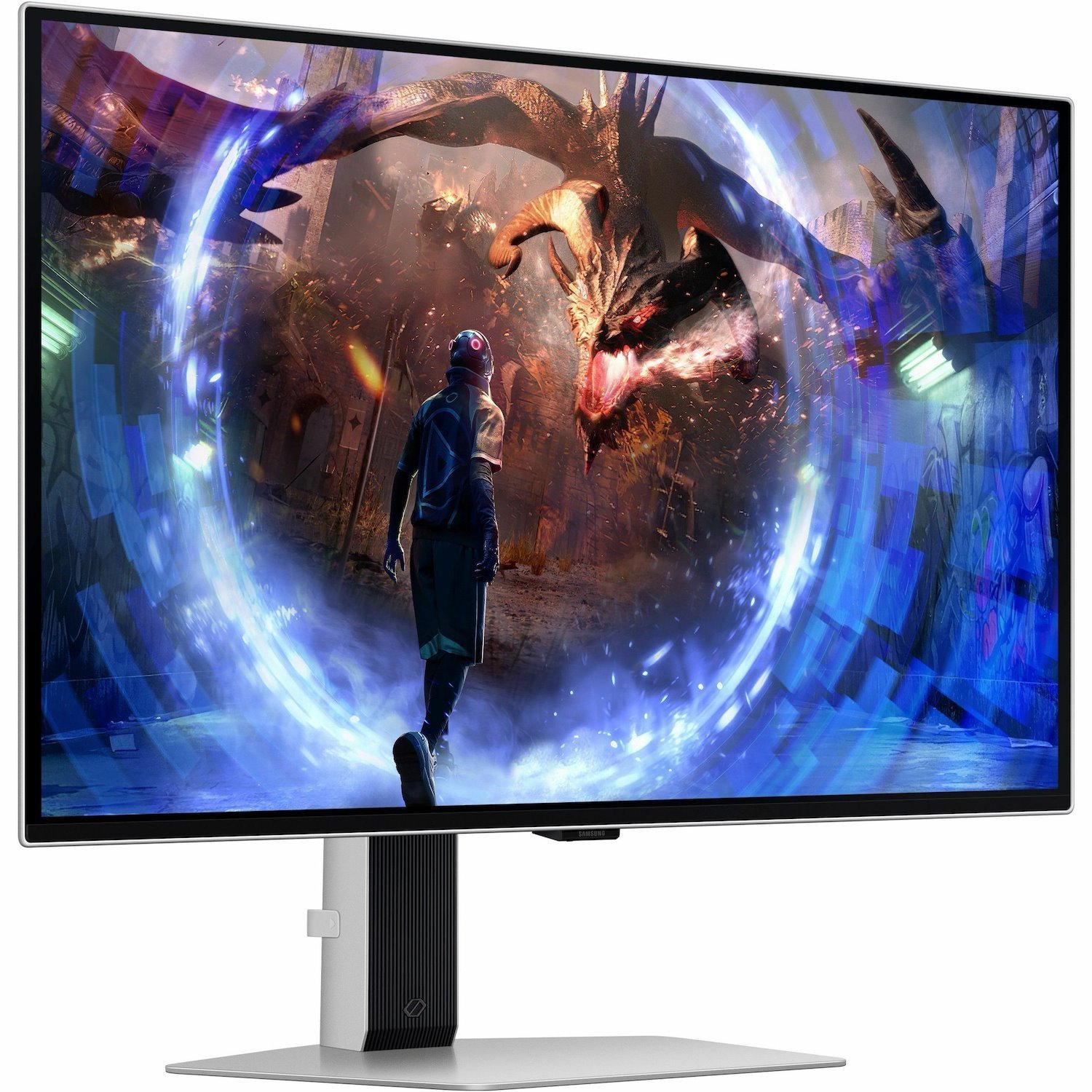 Samsung Odyssey OLED G6 S27DG602SN 27" Class WQHD Gaming OLED Monitor - 16:9 - Silver