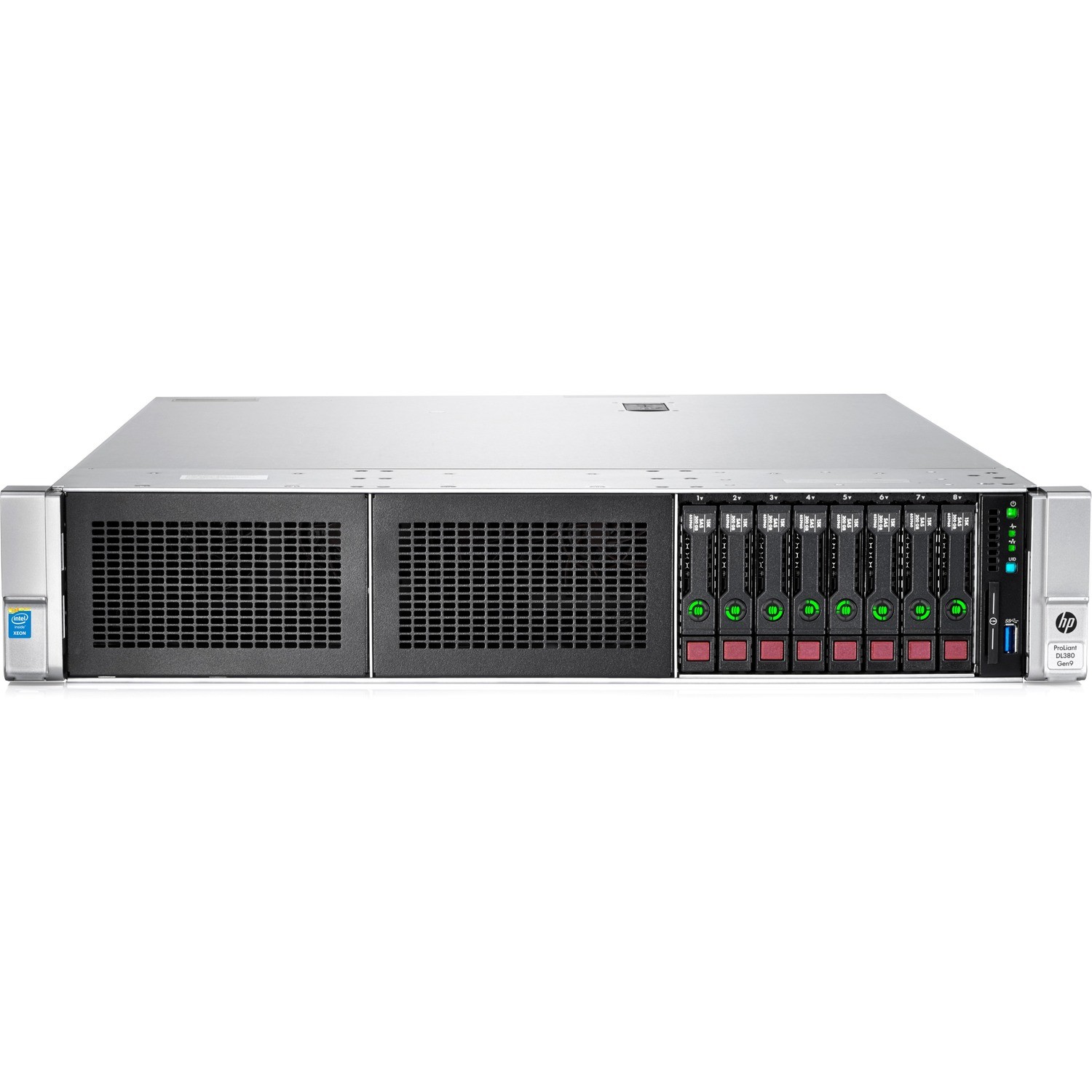 HPE ProLiant DL380 G9 2U Rack Server - 2 Xeon E5-2660 v4 2 GHz - 64 GB RAM - 12Gb/s SAS Controller