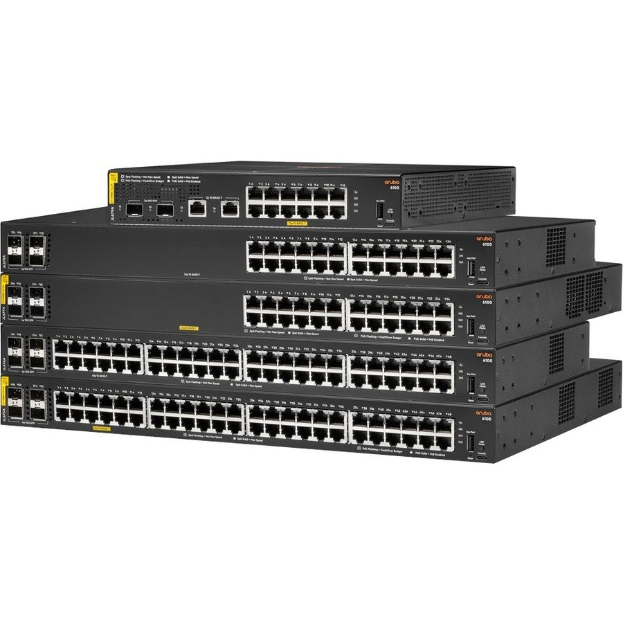 HPE 6100 48 Ports Manageable Ethernet Switch