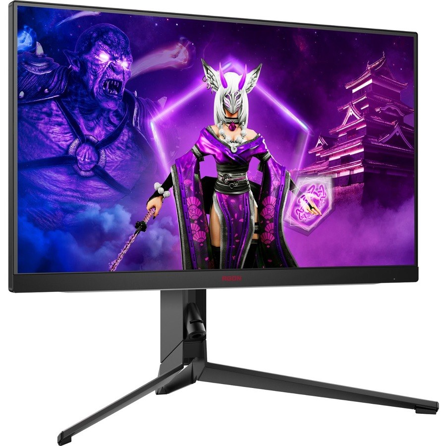 AOC AGON4 AG274QS 27" Class WQHD Gaming LCD Monitor - 16:9 - Black Red