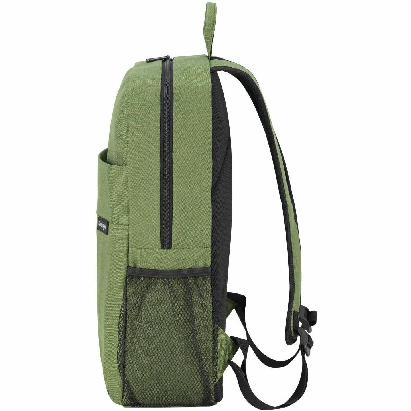 Kensington Simply Portable Lite Carrying Case (Backpack) for 16" Notebook - Green