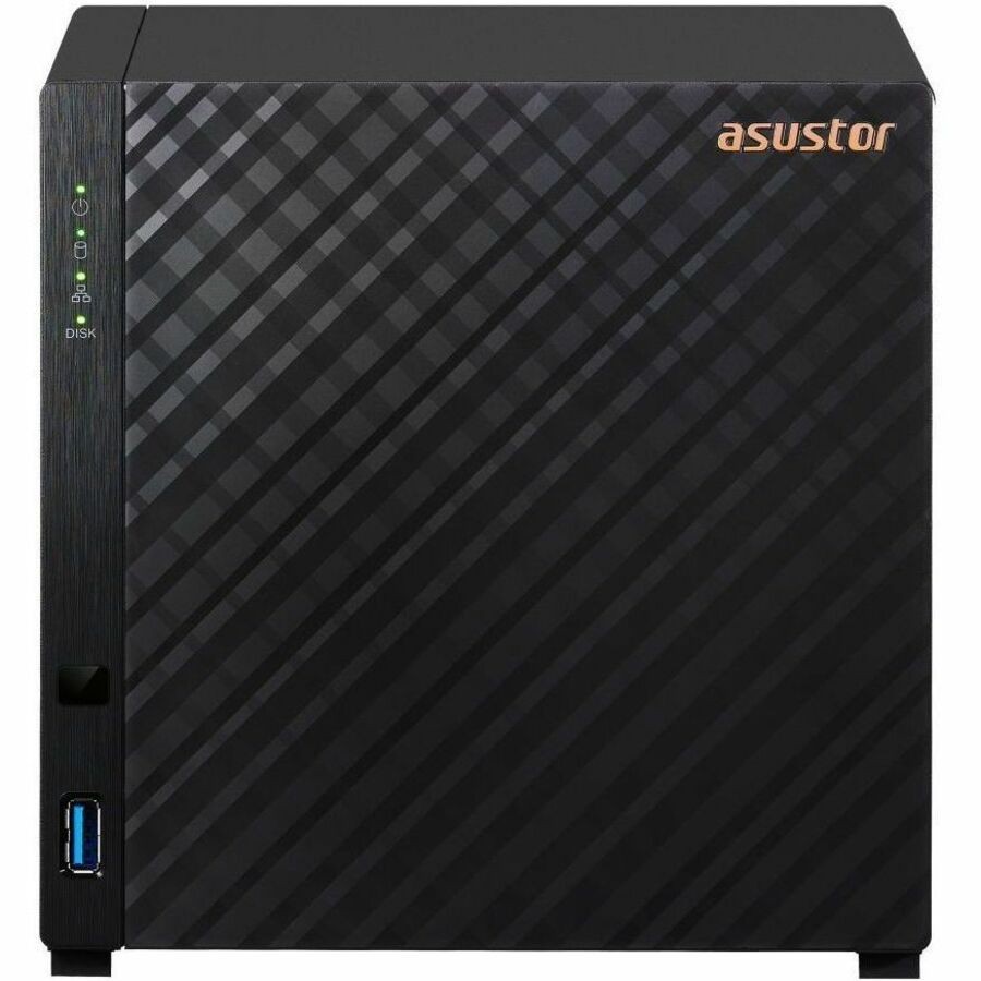 ASUSTOR GEN2 4-BAY NAS 3.5"(0/2), QC-1.7GHz, 1GB, 2.5G LAN(1), TWR, 3YR