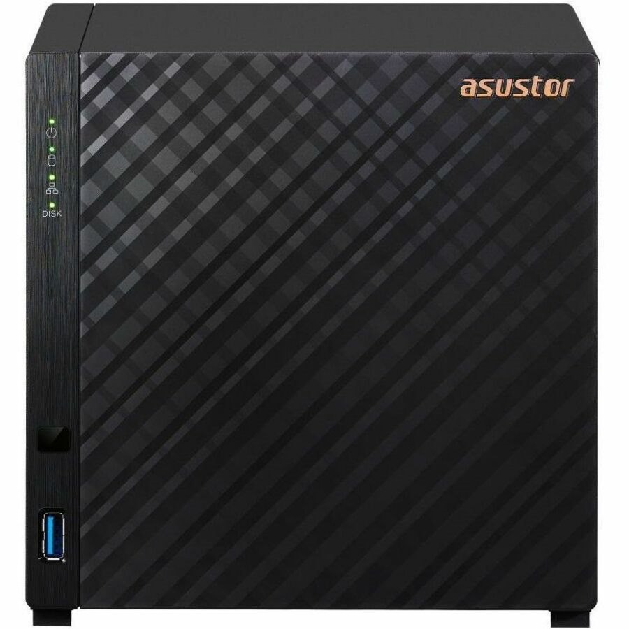Asustor Gen2 4-Bay Nas 3.5"(0/2), QC-1.7GHz, 1GB, 2.5G Lan(1), TWR, 3YR