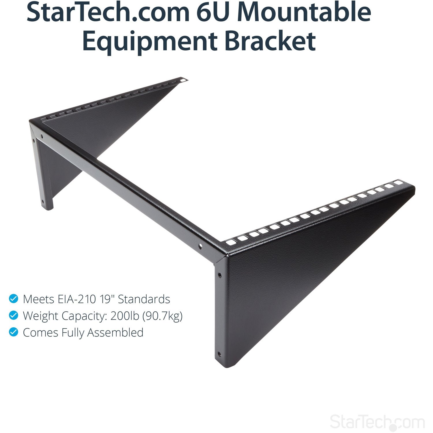 StarTech.com 6U 19-Inch Steel Vertical Rack and Wallmountable Server Rack