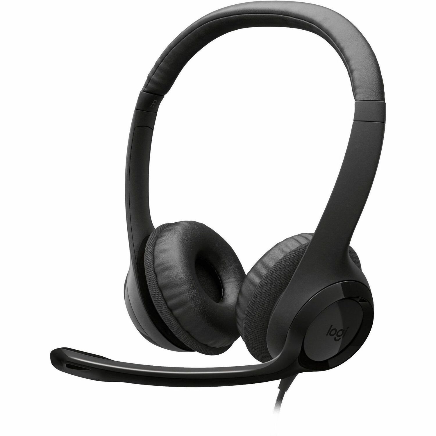 Logitech H390 Wired Over-the-head Stereo Headset - Midnight Black