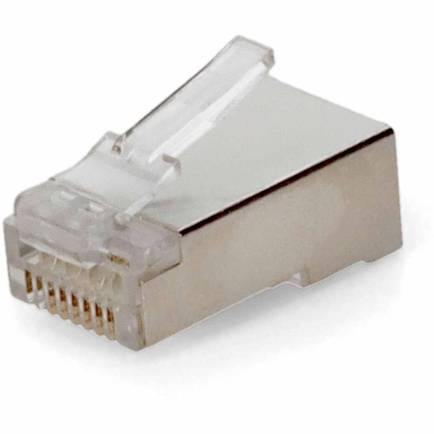 AddOn 100-Pack of Cat6 Shielded RJ-45 Male Non-Terminated Connectors