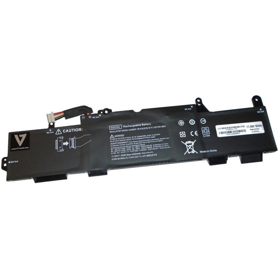 V7 H-SS03XL-V7E Battery - 3-cell Lithium Ion (Li-Ion) - 1