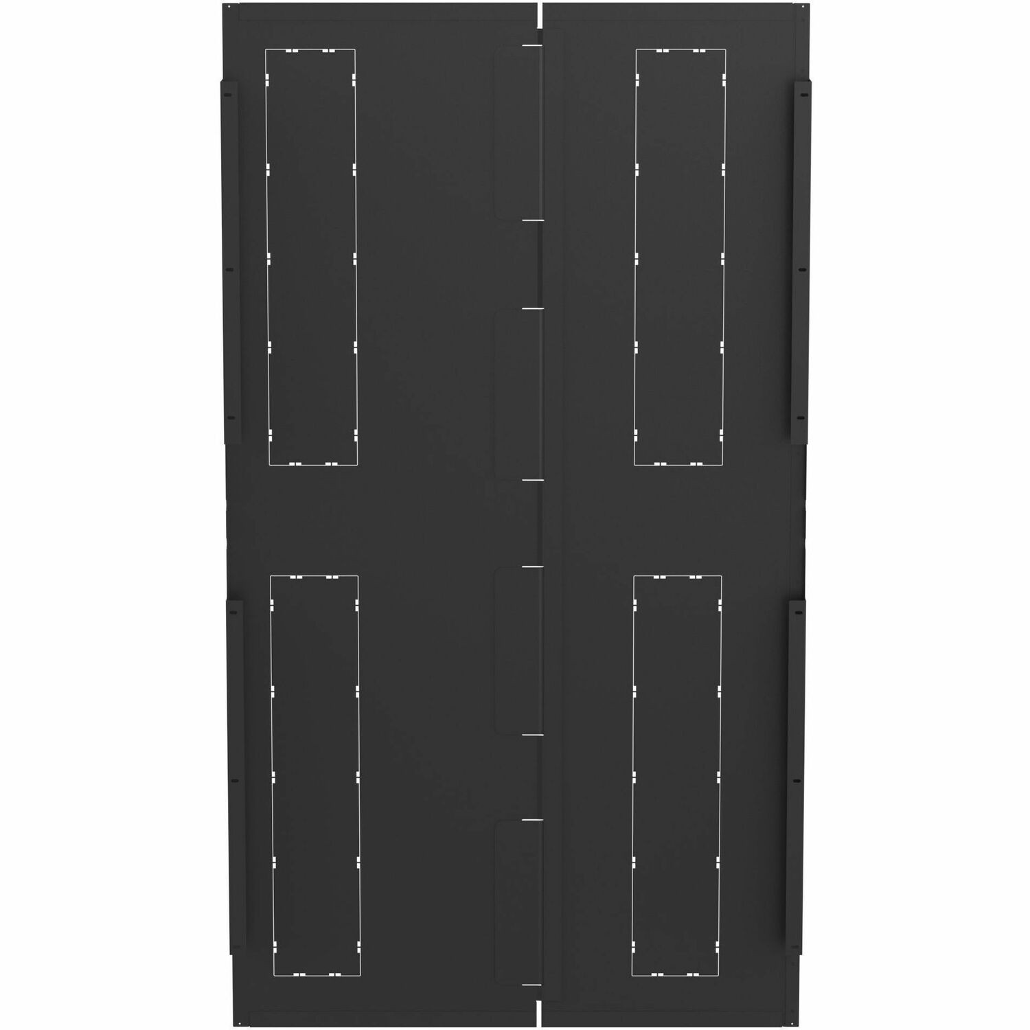 Panduit FlexFusion Day 2 Side Panel, 42RU x 1070mm, Black