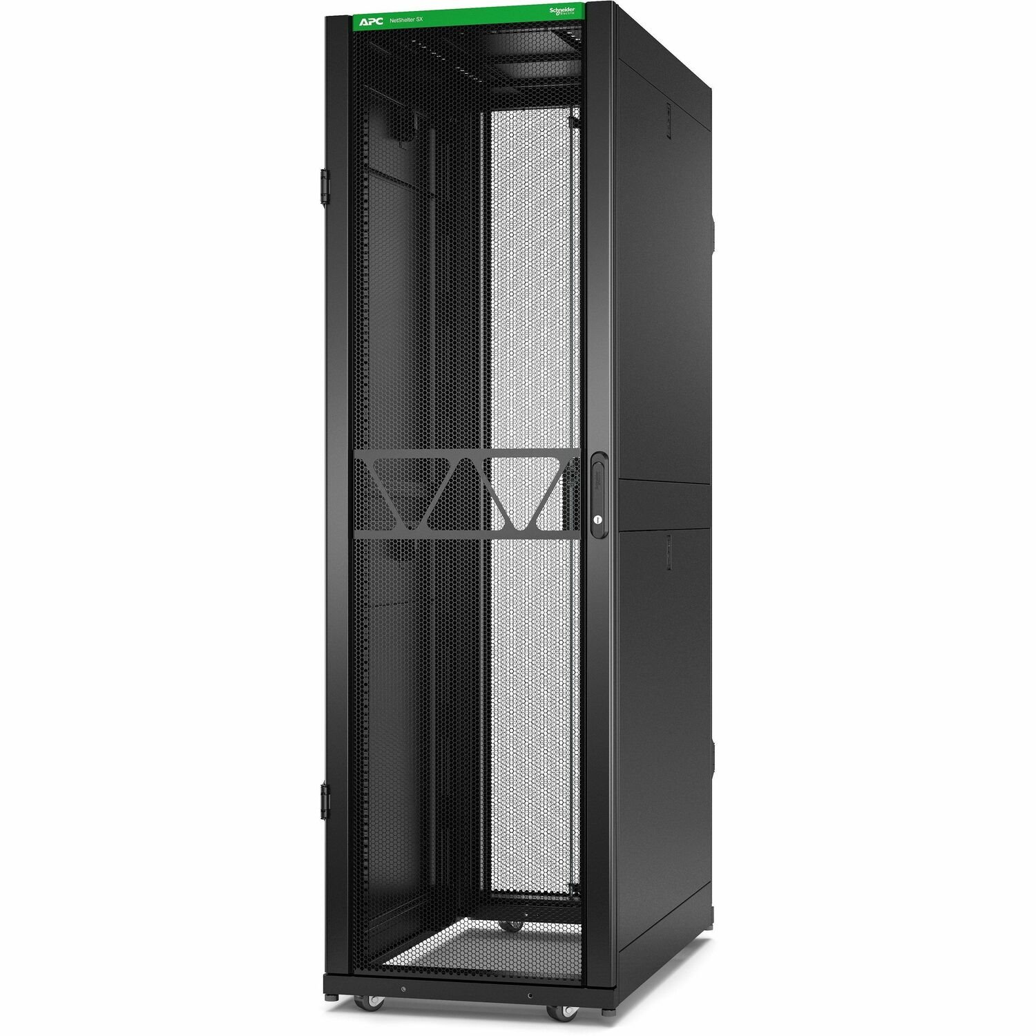 [TAA, BAA_COTS] APC NetShelter SX Server Rack Gen 2, 42U, 1991H x 600W x 1070D mm, with Sides, Black