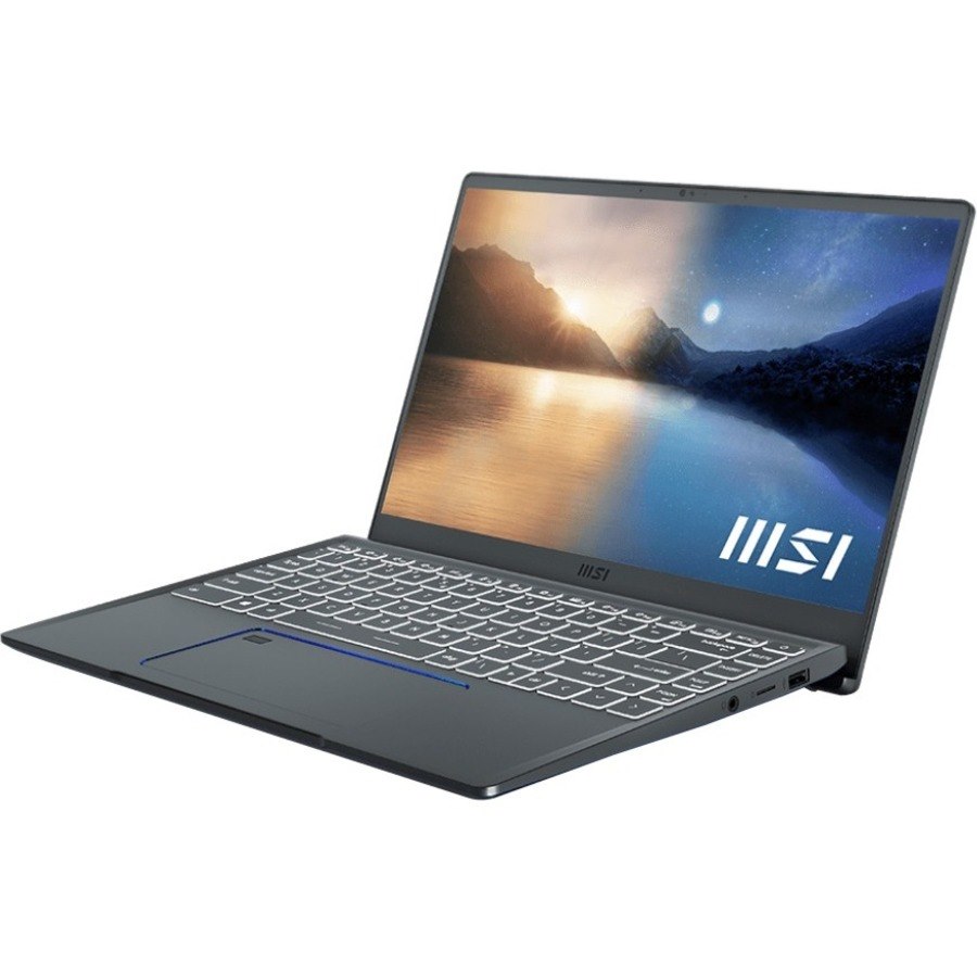 MSI Prestige 14 EVO Prestige 14Evo A11MO-043 14" Rugged Ultrabook - Full HD - Intel Core i7 11th Gen i7-1195G7 - 16 GB - 1 TB SSD - Carbon Gray