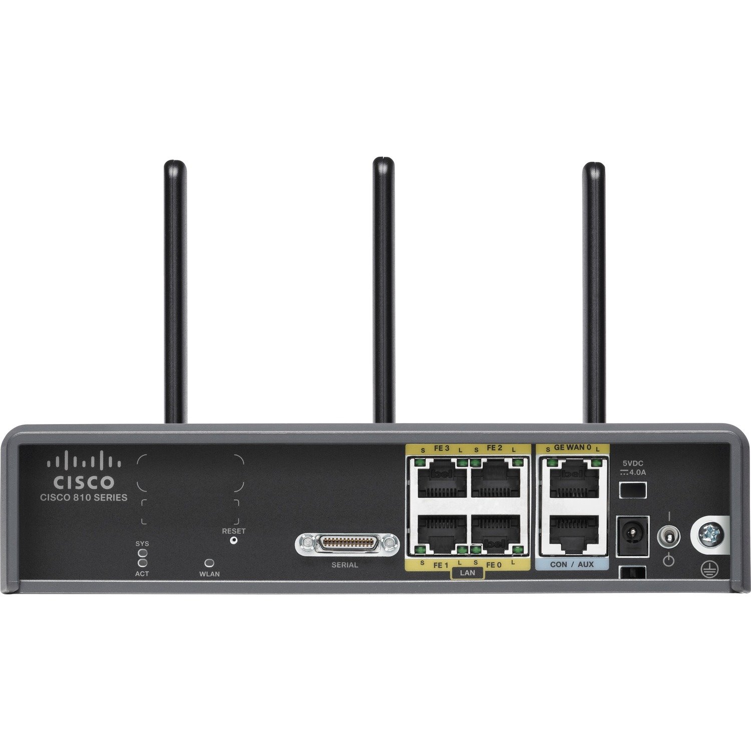 Cisco C819HWD Wi-Fi 4 IEEE 802.11n Ethernet Wireless Integrated Services Router - Refurbished