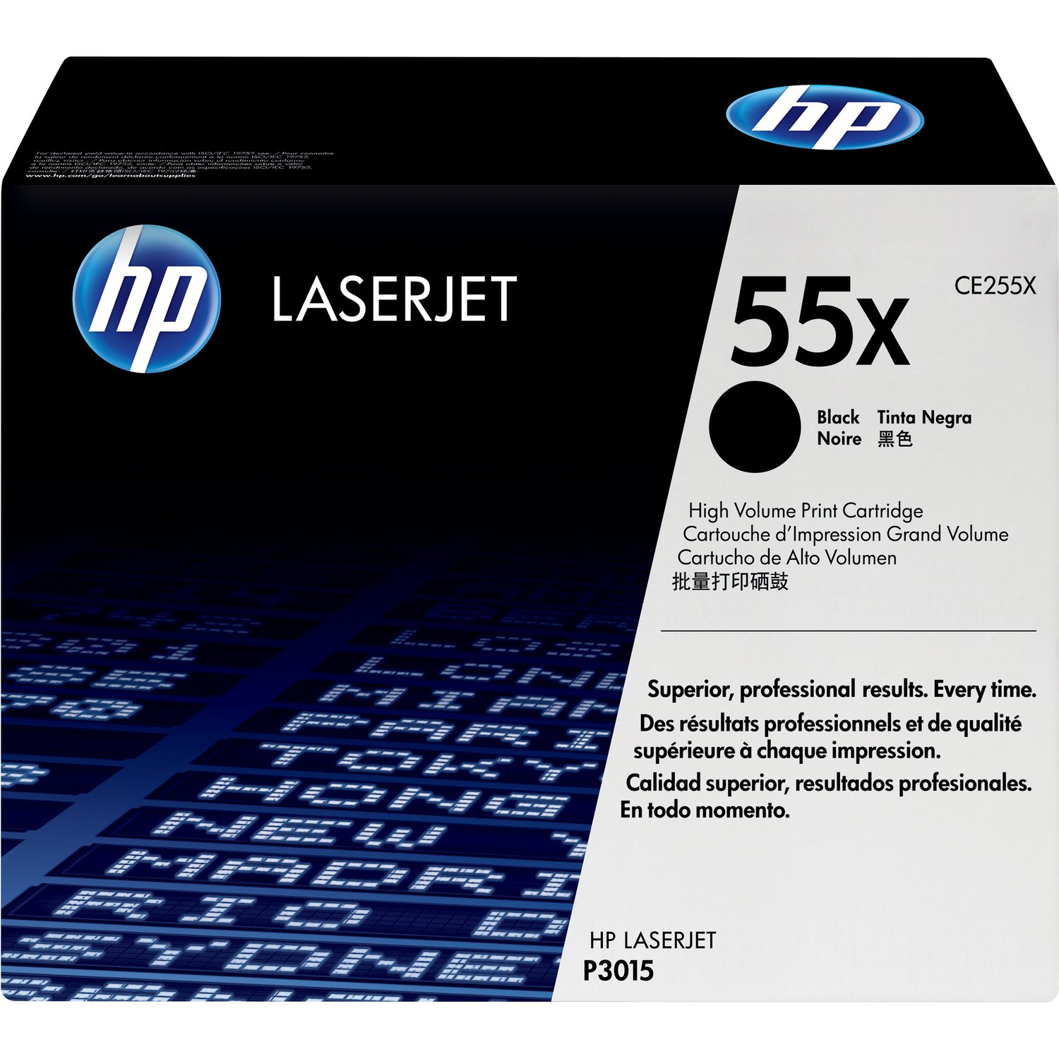 HP 55XC Original Laser Toner Cartridge - Black - 1 Pack
