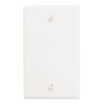 Leviton 88014-000 Single Gang Blank Faceplate