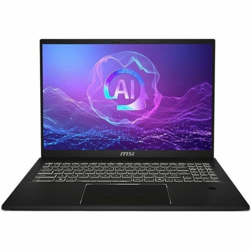 MSI Summit A16 AI+ A3HM Summit A16 AI+ A3HMTG-046AU 16" Touchscreen Convertible Copilot+ PC 2 in 1 Notebook - QHD+ - AMD Ryzen AI 9 365 - 32 GB - 2 TB SSD - Ink Black
