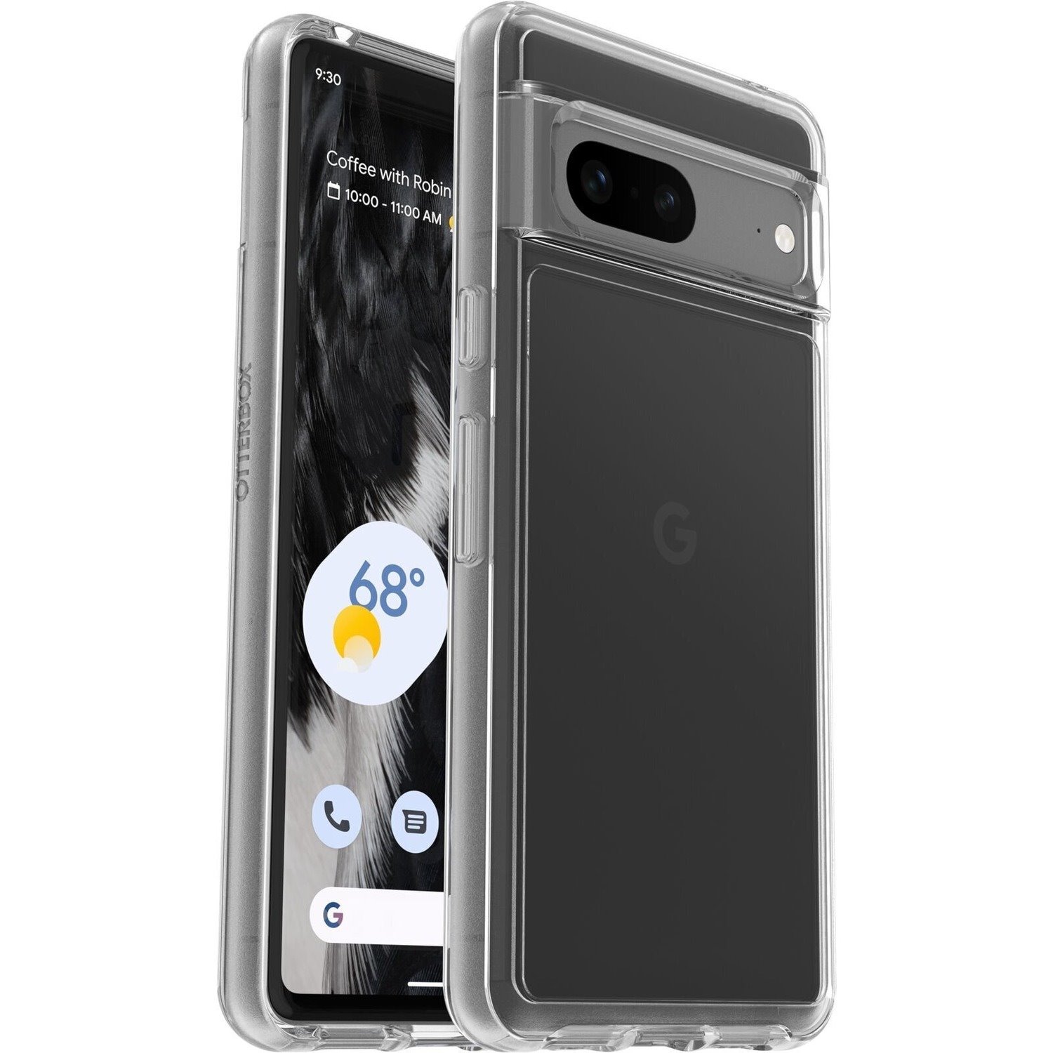 OtterBox Symmetry Case for Google Pixel 7 Smartphone - Clear