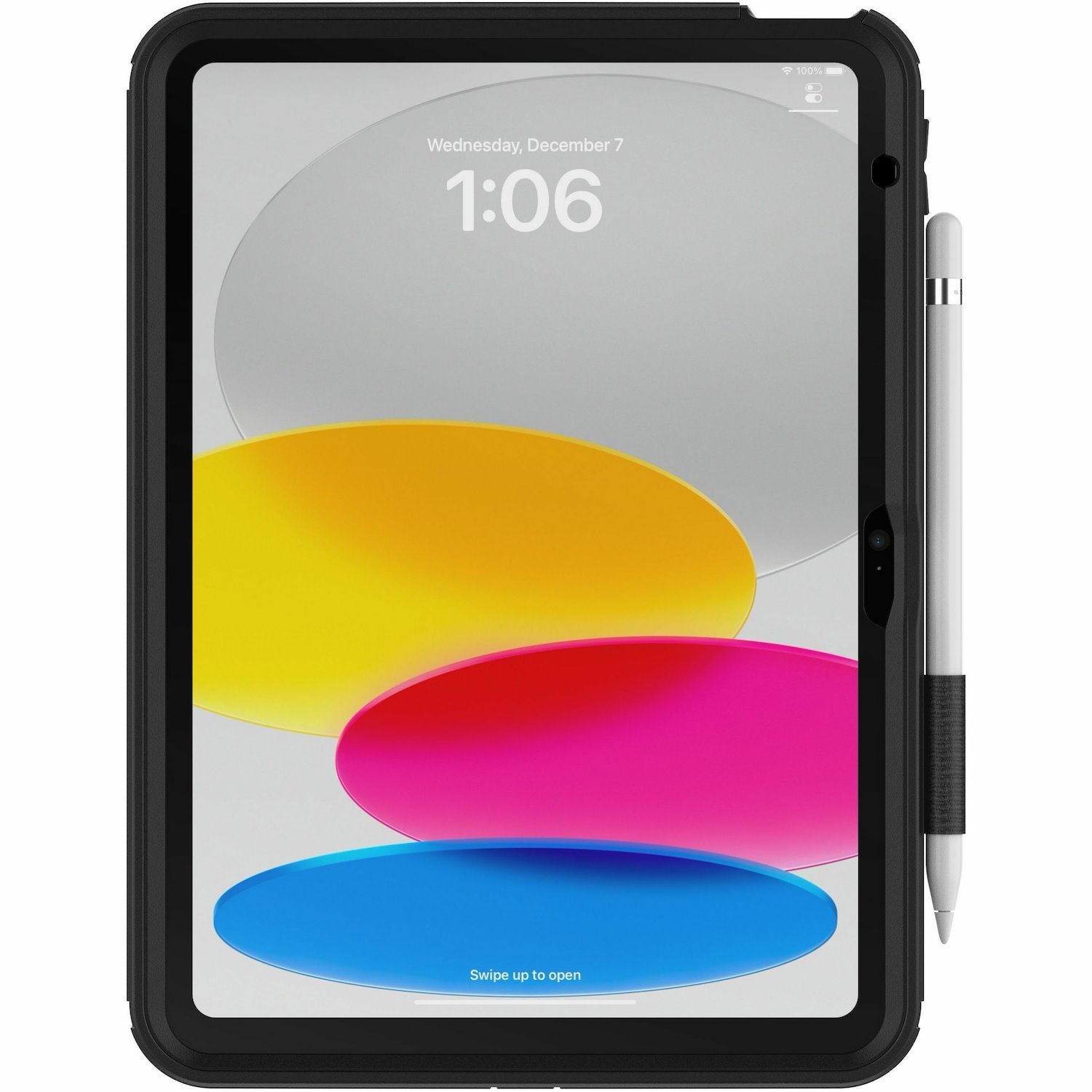 OtterBox Defender Rugged Carrying Case (Folio) Apple iPad (10th Generation) Tablet, Stylus, Pencil - Black