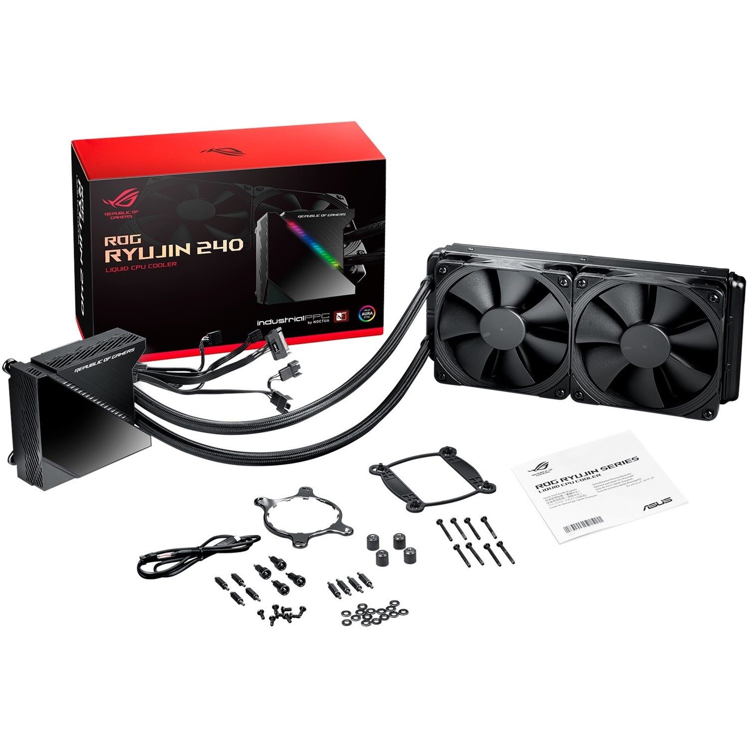 Asus ROG Ryujin 240 Cooling Fan/Radiator/Water Block - Processor