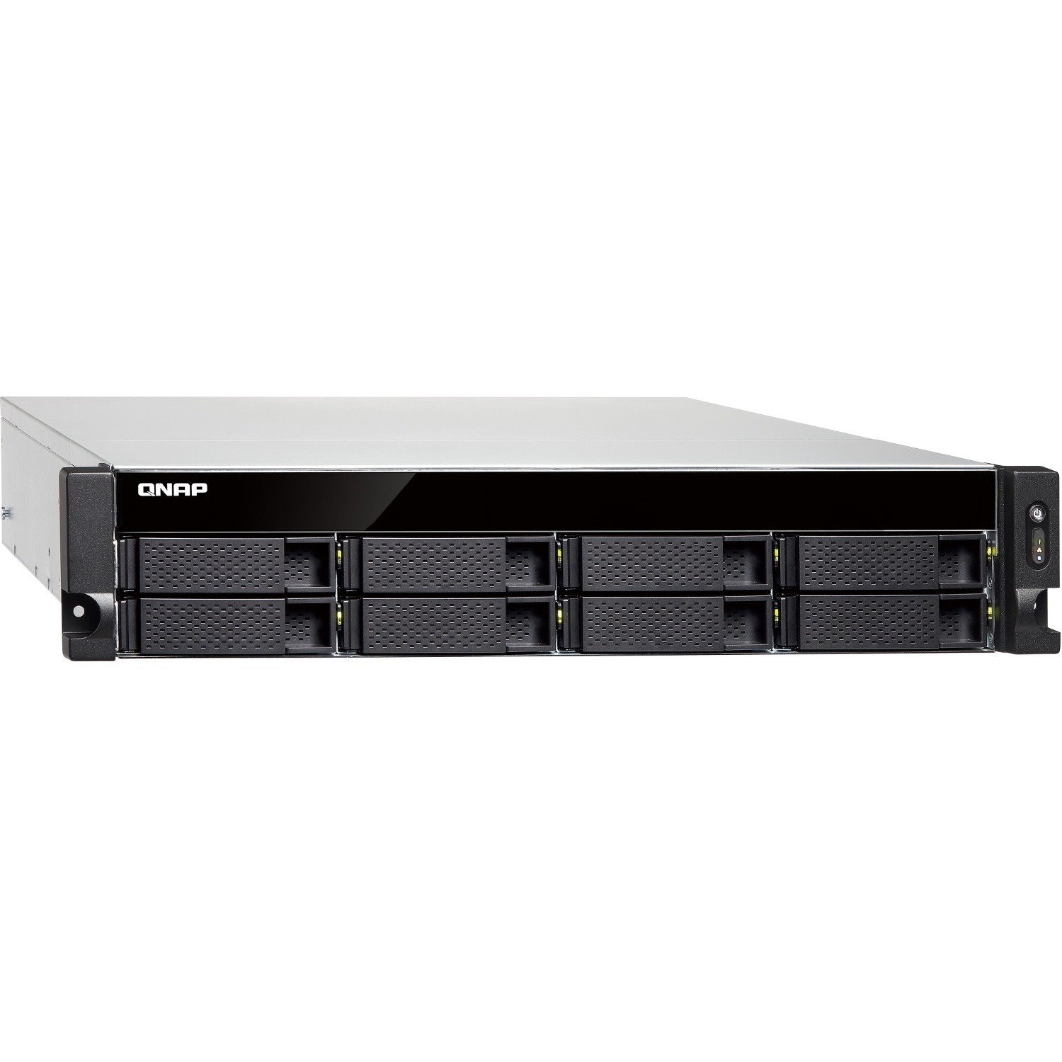 QNAP TS-877XU-RP-3600-8G 8 x Total Bays SAN/NAS Storage System - 5 GB Flash Memory Capacity Ryzen 5 3600 Hexa-core (6 Core) 3.60 GHz - 8 GB RAM - DDR4 SDRAM - 2U Rack-mountable