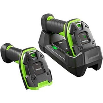 Zebra DS3678-HP Handheld Barcode Scanner - Wireless Connectivity - Industrial Green