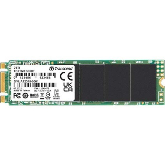 Transcend MTS960T 2 TB Solid State Drive - M.2 2280 Internal - SATA (SATA/600)