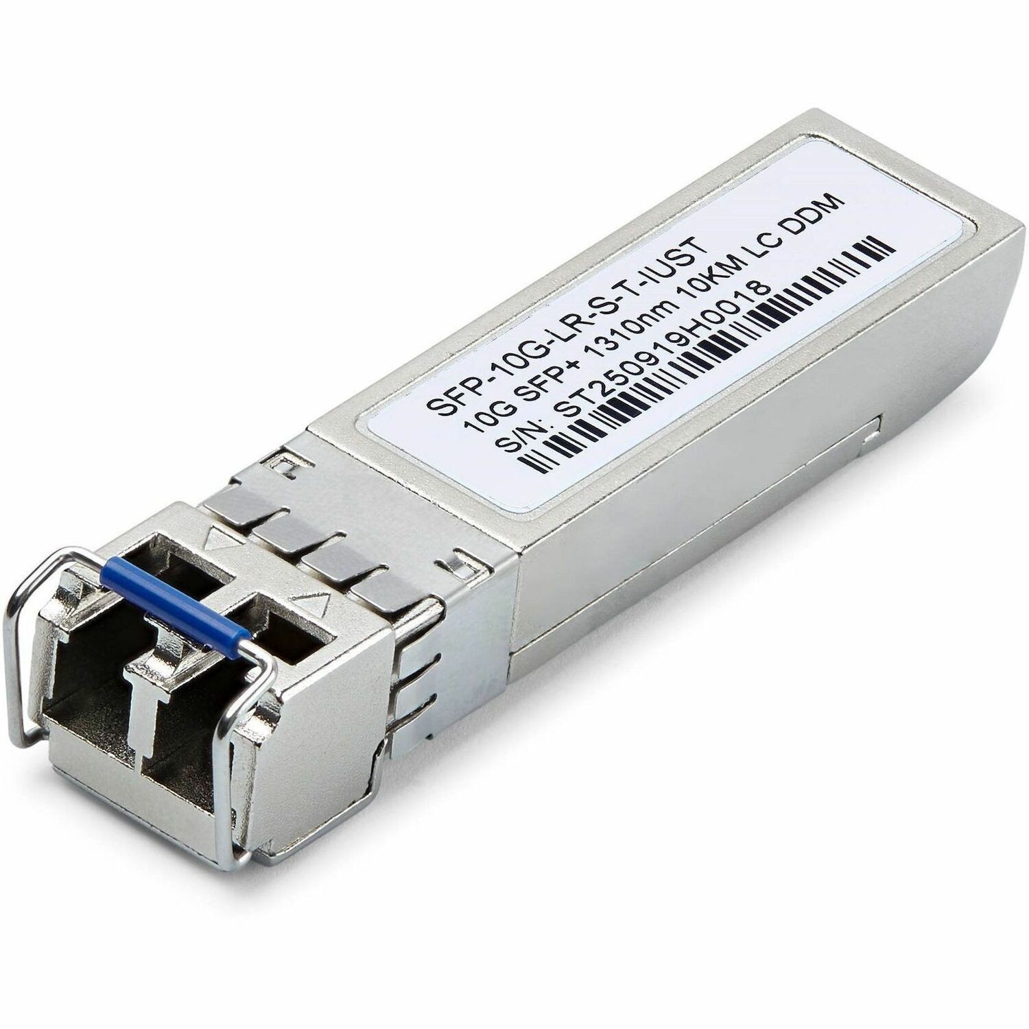 StarTech.com Uncoded SFP+ Module, Industrieel Temperatuurbereik, 10Gbps, Single Mode Glasvezel (SMF), 10km, LC Transceiver, 1310nm