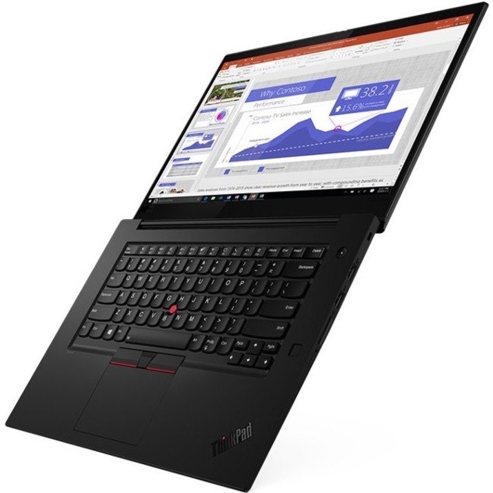 Lenovo ThinkPad X1 Extreme Gen 3 20TK001AUS 15.6" Touchscreen Notebook - 4K UHD - Intel Core i9 10th Gen i9-10885H - vPro Technology - 32 GB - 1 TB SSD - English (US) Keyboard - Midnight Black