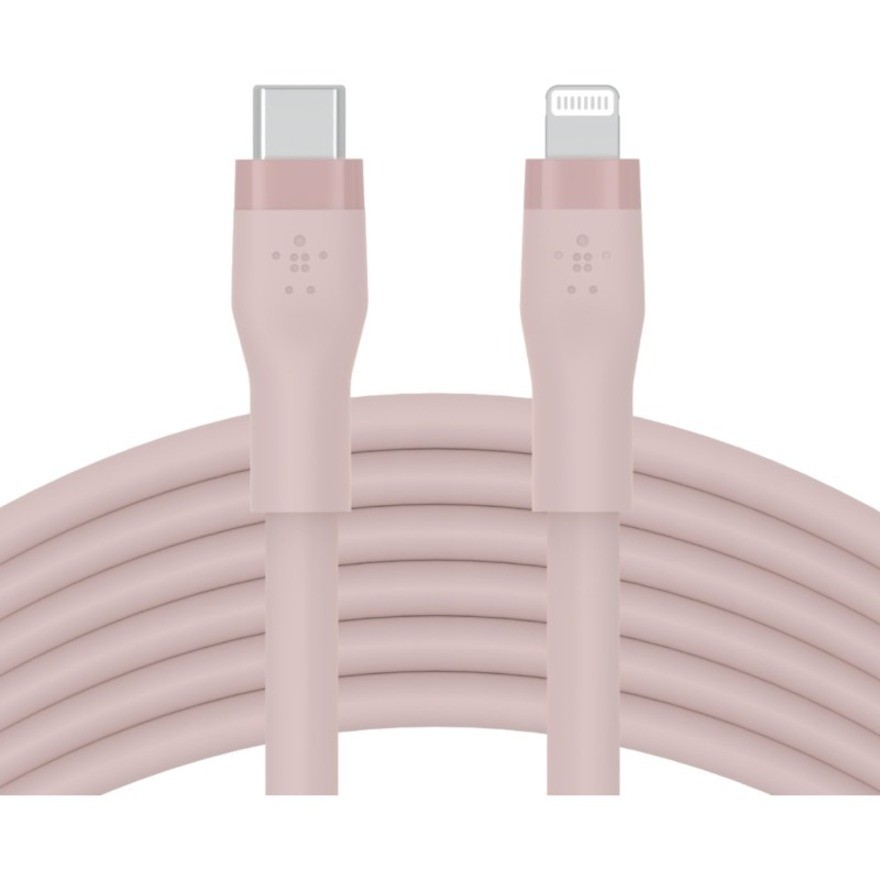 Belkin BOOST&uarr;CHARGE Flex 3 m Lightning/USB-C Data Transfer Cable for iPad Pro, iPad Air, iPad mini, iPad, iPod, iPhone, Notebook