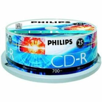 Philips CR7D5NB25/00 CD Recordable Media - CD-R - 52x - 700 MB - 25