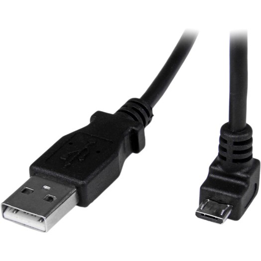 StarTech.com 2m Micro USB Cable - A to Down Angle Micro B