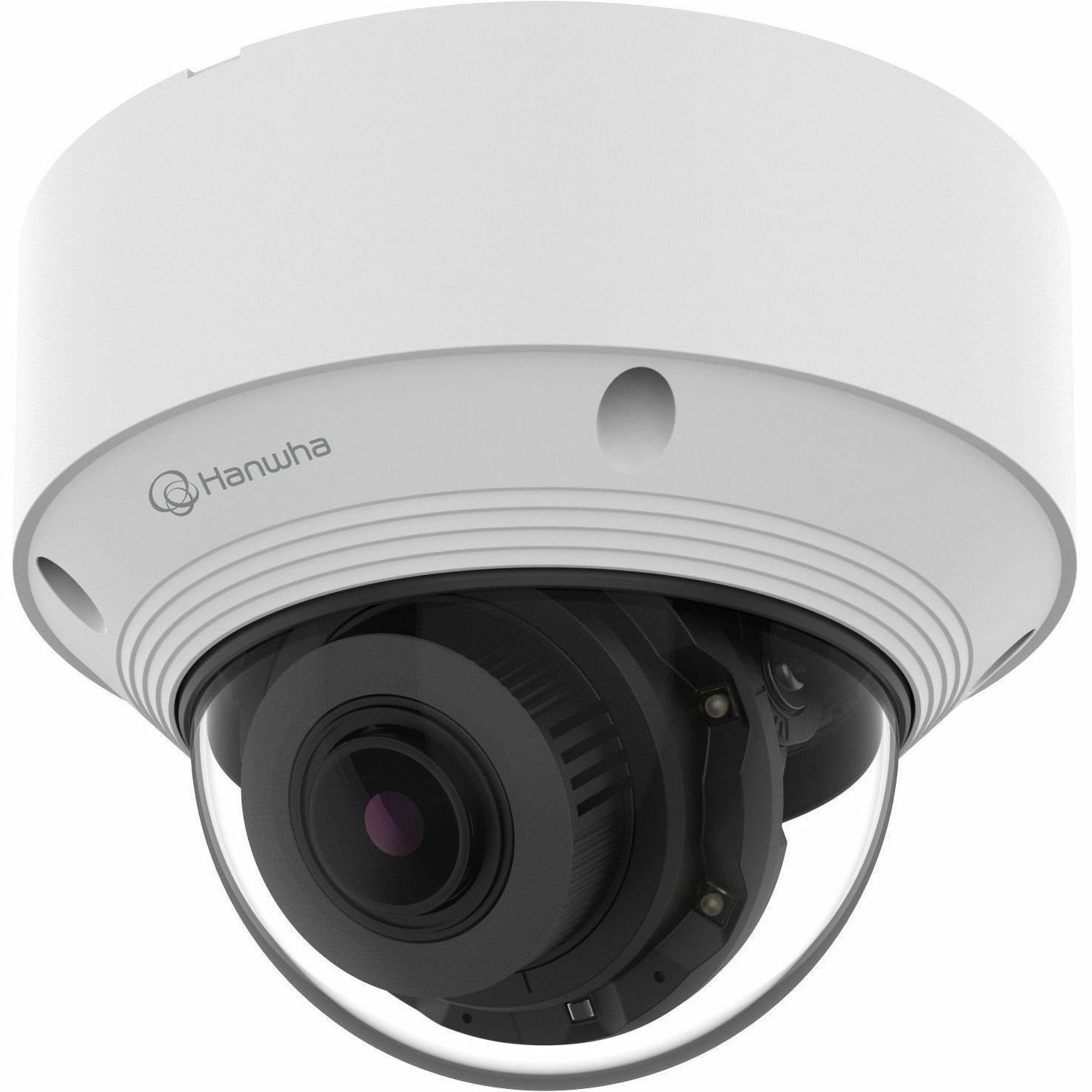 Hanwha QNV-C8083R 5 Megapixel Outdoor Network Camera - Colour - Dome - White