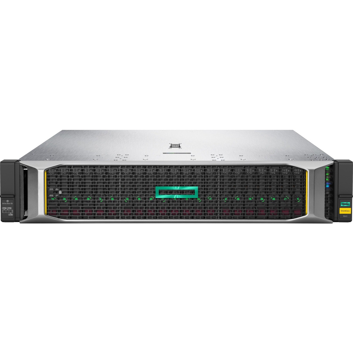 HPE StoreEasy 1860 24 x Total Bays SAN/NAS Storage System - Intel Xeon Silver - 16 GB RAM - 2U Rack-mountable