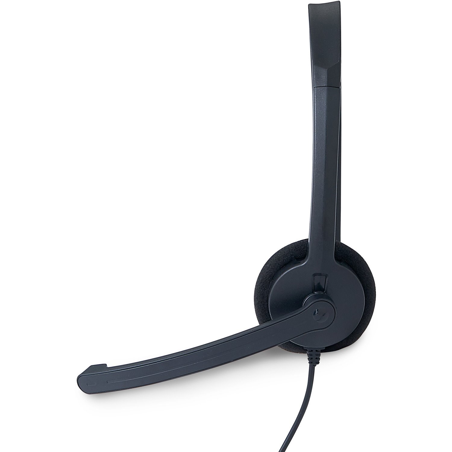 Verbatim Mono Headset with Microphone and In-Line Remote