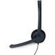 Verbatim Mono Headset with Microphone and In-Line Remote