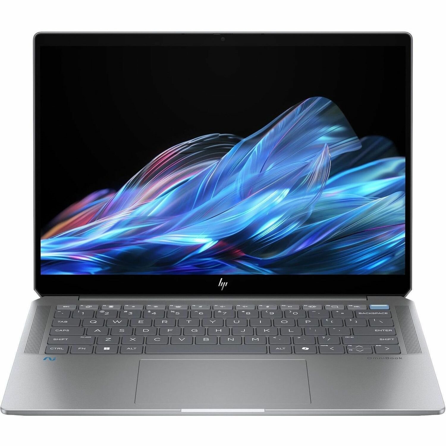 HP OmniBook Ultra 14-fd0000 14-fd0000ca 14" Touchscreen Copilot+ PC Notebook - 2.2K - AMD Ryzen AI 9 HX 375 - 32 GB - 2 TB SSD - Meteor Silver Aluminum
