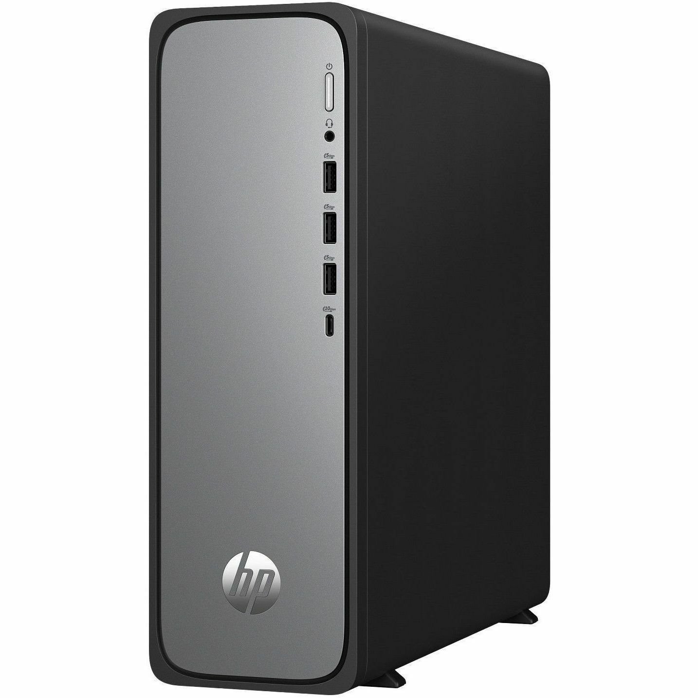 HP OmniDesk s03-0000i S03-0005a Desktop Computer - Intel Core i7 14th Gen i7-14700 - 16 GB - 512 GB SSD - Tower - Meteor Silver, Jack Black
